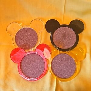 Disney Mickey Mouse Head arcrylic and cork coasters set‎ of 4